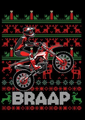 Christmas Motorcycle Braap