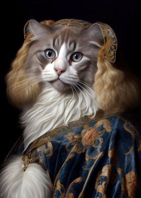 American Curl Prince Cat