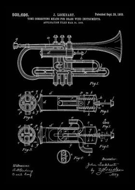Trumpet 1909 Blueprint