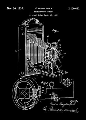 1937 Vintage Camera