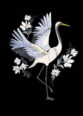 Japanese crane