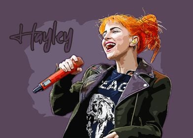 hayley artwork poster