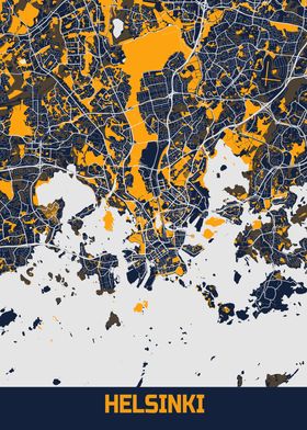 Helsinki City Map