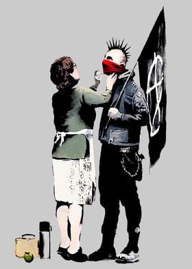 Banksy  Punk Anarchist