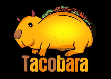 Taco Lover Gift Capybara