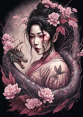 Geisha Dragon-preview-0