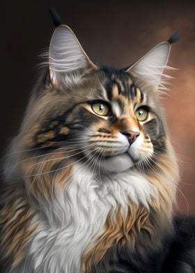 Maine Coon Portrait