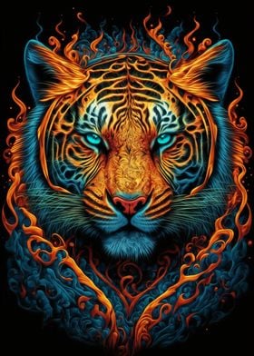 Tiger Fire Water