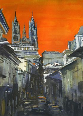 Cathedral Quito Ecuador