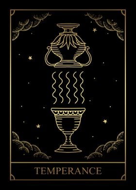 Tarot Temperance card