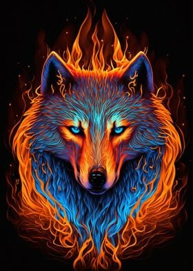 Wolf Fire Water