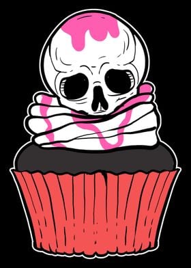 Skull Cupcake Baker Gift