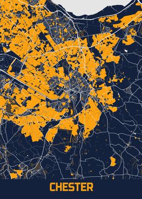 Chester City Map