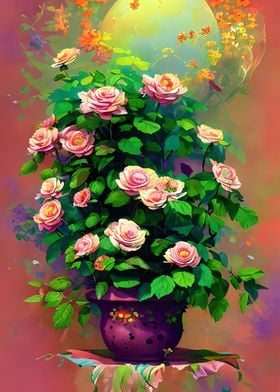 Beautiful Rose Paintings