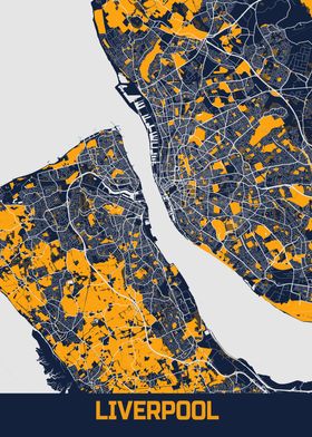 Liverpool City Map