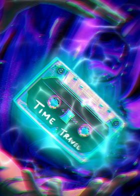 Retro Time Travel cassette