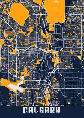 Calgary Map