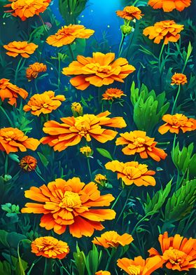 Marigolds Flower