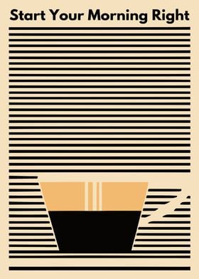 Morning Coffee Poster