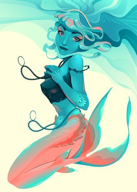 Beautiful mermaid 