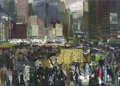 new york 1911 by Bellows