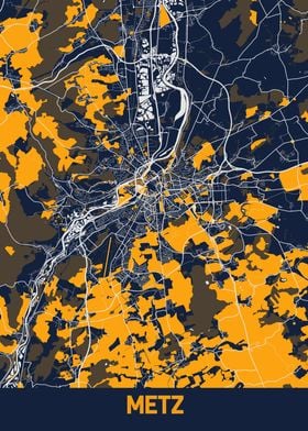 Metz City Map