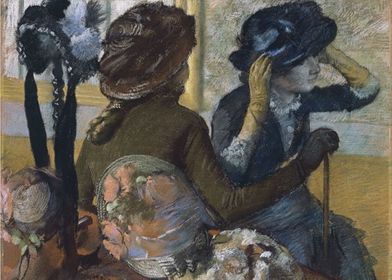 At the Milliners 1882