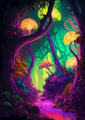 Trippy Forest