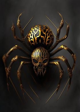 Black and Gold Spider