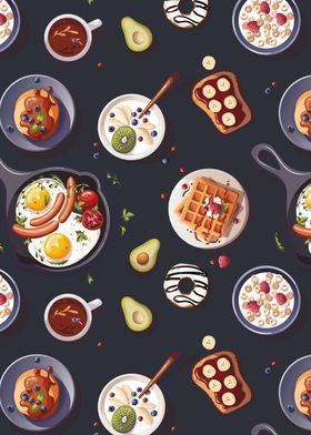 Breakfast pattern