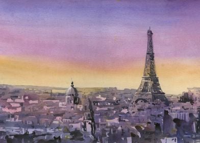 Eiffel Tower Paris art