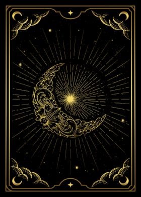 Tarot moon trible