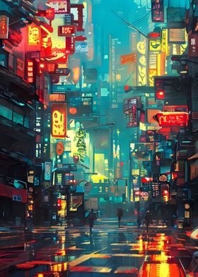 Tokyo Nights Street