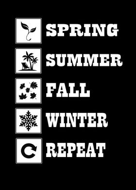 Winter Spring Summer Fall