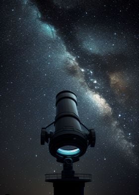 Telescope Night Sky