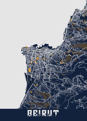 Beirut Map