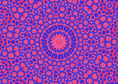 Pink bluPie Kaleidoscope 6