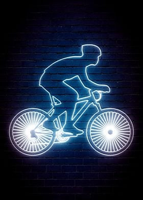bicycle neon