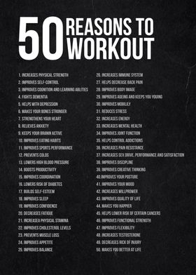 50 reasons to workout