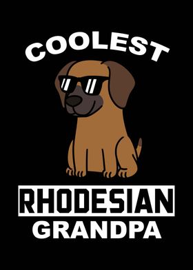 Rhodesian Dog Grandpa