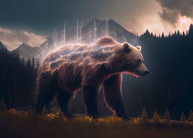 Bear Cinematic Lightning