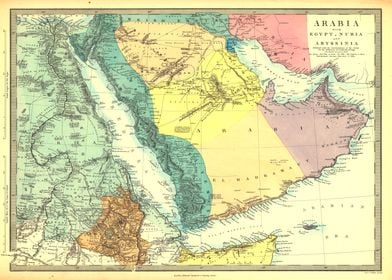 Arabia map