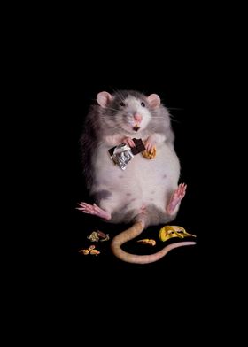 Fat meme mouse