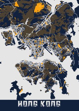 Hong Kong Map