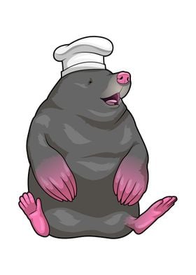 Mole Cook Chef hat