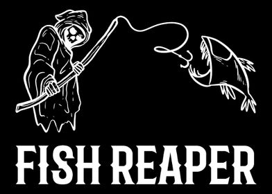 Fish Reaper Fisherman Gift