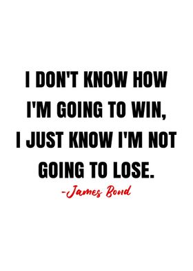 James Bond Quote 