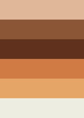 Mustard Tan Color Palette