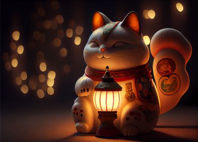 Golden Maneki Neko