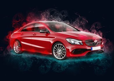 Mercedes Benz sedan CLA 